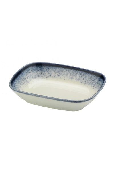 Kütahya Starry Dreams Porcelain Rectangular Bowl 14 x 11cm
