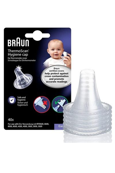 Braun Braun Thermoscan Hygiene Cap 40 Pack