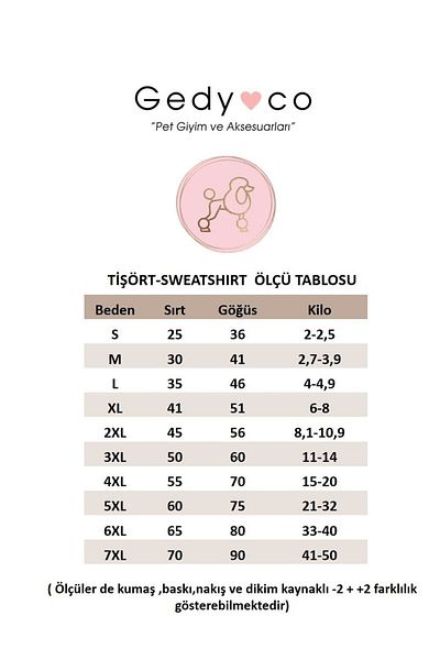 GedyCo Powder Pink Premium Plush Small Breed Dog Sweatshirt (SEE DOGS BETWEEN 1.5 KG - 8 KG)