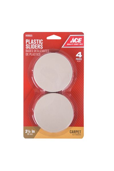 ACE 4-Piece Plastic Sliders 89mm