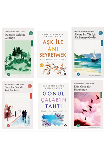 Turkuvaz Kitap Gönül Sada'sından Akisler 6 Kitap Set -KEMAL SAYAR - SADETTİN ...