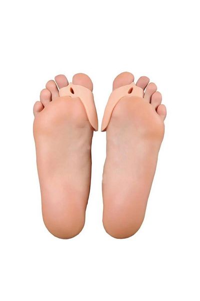 jetfast 2 Pieces 2-Finger Toe Thumb Bone Protrusion Finger Corrector Roller Bone Protector