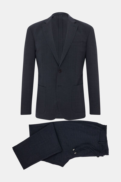 W Collection LACİVERT DÜĞMELİ TAKIM ELBİSE