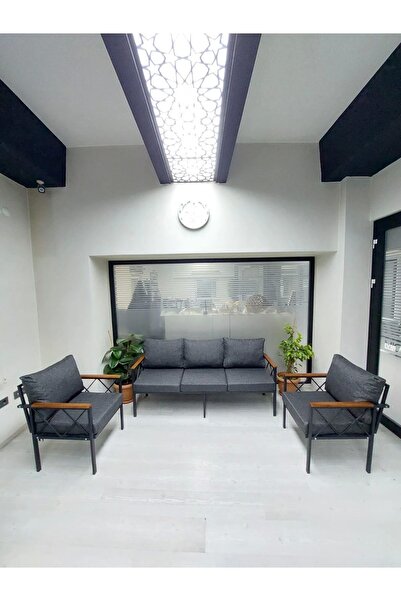 adımshops Safir Balkon-bahçe-kafe Çay Seti Koltuk Oturma Takımı-oturma Grubu