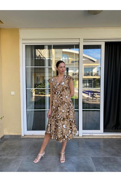 Lunaberry Rochie Bohemian Vintage Swimwear pentru femei Eid 38-46 MĂRIME UNICA Vârste de vară Patchwork din viscoză
