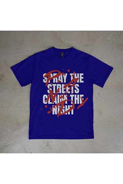 pandy Μπλουζάκι Unisex Pandy με εμπριμέ κοντομάνικο μπλουζάκι