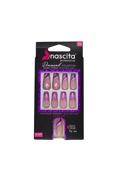 nascita Taşlı Takma Tırnak - 267