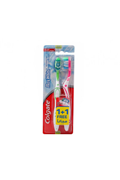Colgate T/B MAX WHITE MEDIUM 1+1FREE