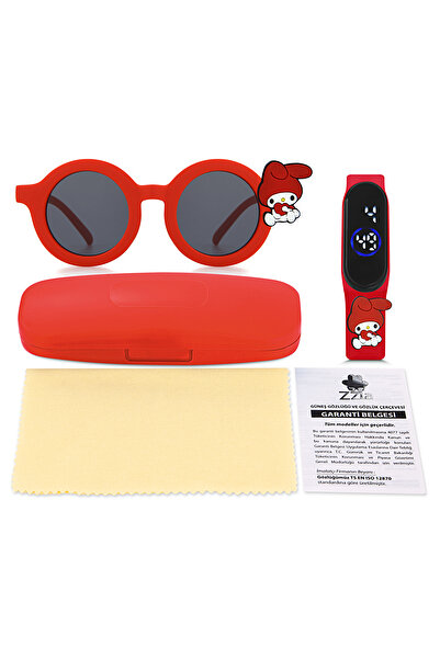 Zzla Uv400 Protection Children's Sunglasses Waterproof Touch Led Children's W...