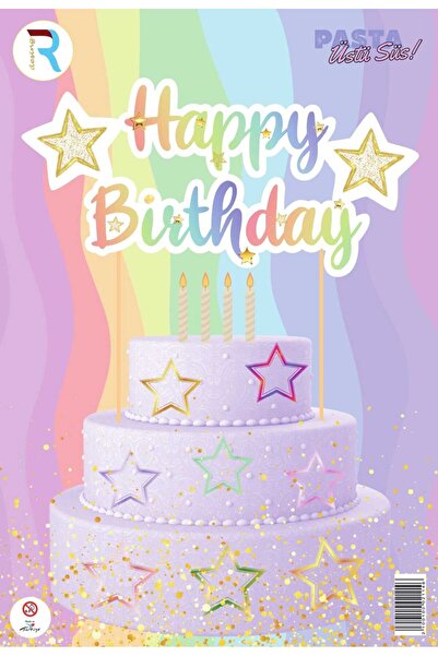 Cadde Süs Ornament pentru tort cu tema de la mulți ani