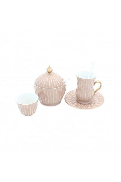 Rose -1818- 51 Piece Tea and Coffee Serving Set