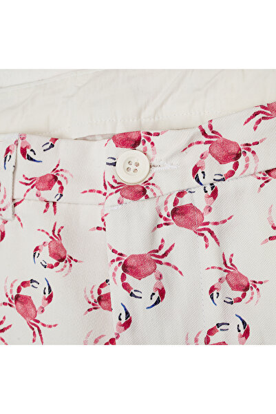 ANEMOSS Crab Patterned Men's Shorts S