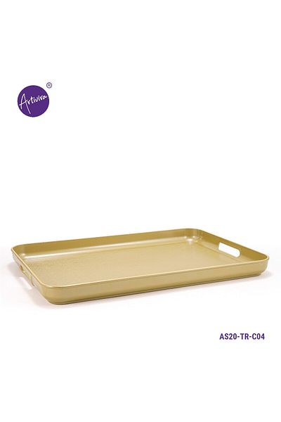 ARTIVIRA AS20 Artifera Gold Tea and Coffee Serving Tray