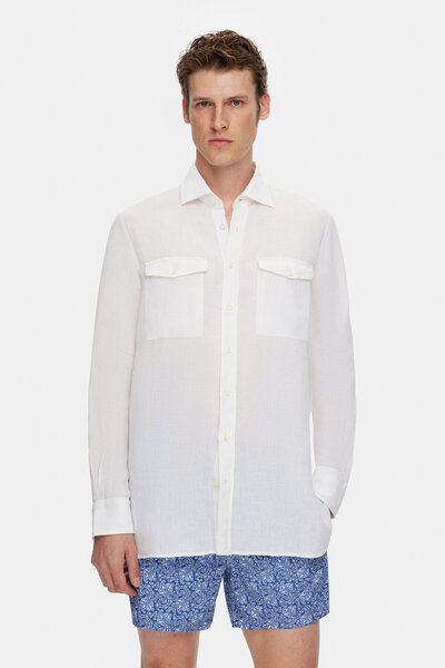 Vakko KETEN SPOR GÖMLEK