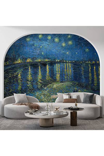 Home Starry Night Over the Rhone poster duvar kağıdı