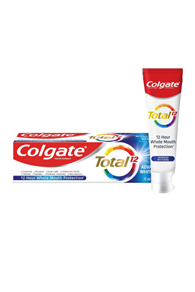 Colgate كولجيت معجون اسنان 75 مل صحة الفم الكامله بياض متطور