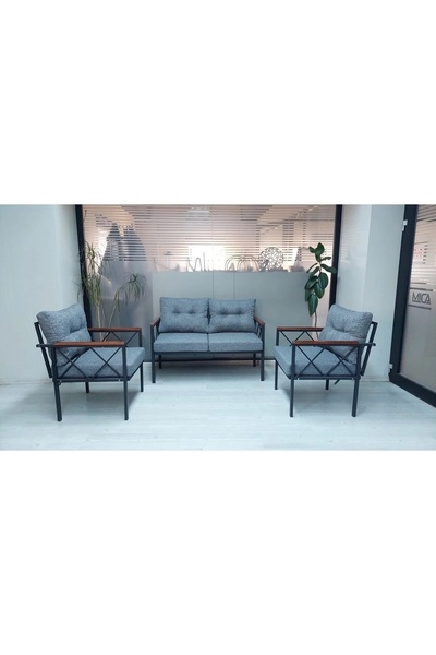 adımshops Safir Balkon-bahçe-kafe-çay Seti-koltuk Takımı-oturma Grubu-ofis Ko...