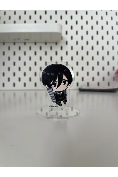 Hara Company Attack On Titan Animesi Mikasa Ackerman Anime Akrilik Mini Figür...