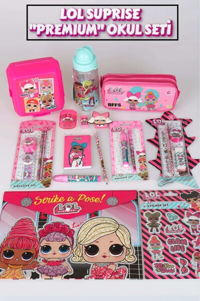 L.O.L. SURPRISE DEKOMUS İLE LİSANSLI L.O.L. SURPRISE 24 PARÇA PREMIUM KIRTASİ...