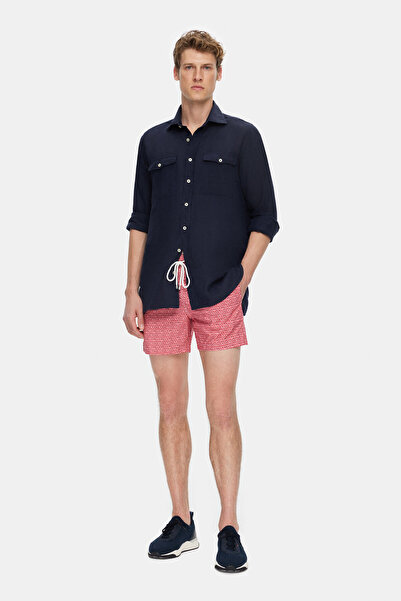 Vakko قميص رياضي من الكتان