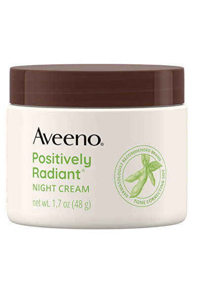 AVEENO Positively Radiant Moisturizing Face & Neck Night Cream 48g