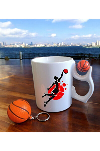 LADİJİTAL BASKI ÇÖZÜMLERİ Dönen Basketbol Toplu kupa ve basketbol anahtarlık