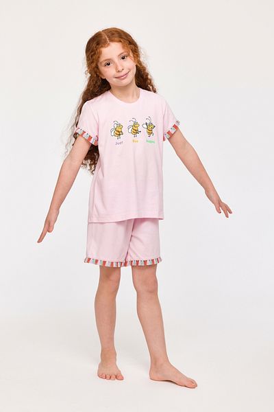 Woody 2-8 Years Old Girl's Pajamas-- 417-Light Lilac