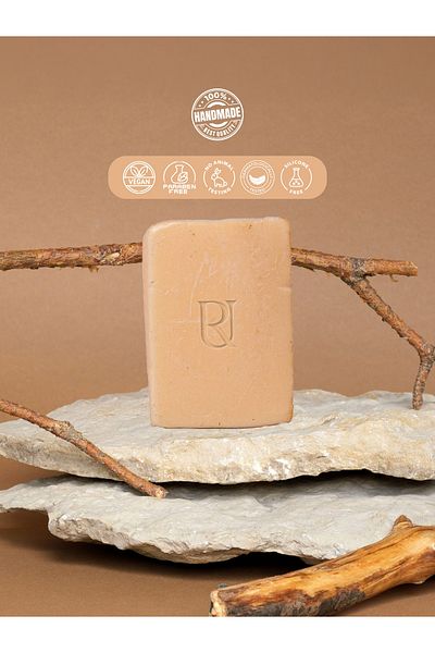 RUIADA Traditional Milk Coffee Soap 110 Gr. (Hand Made)