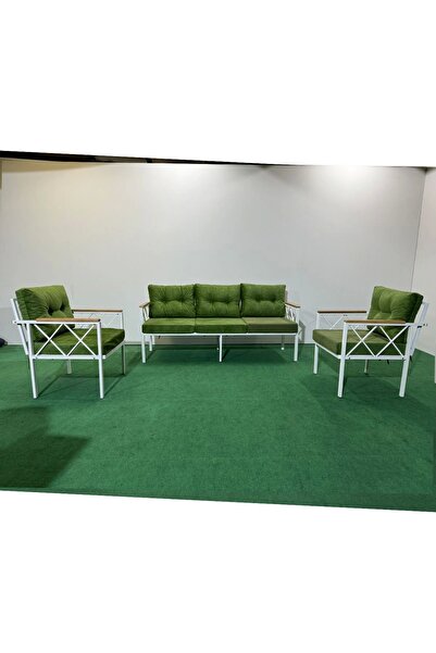 adımshops 3+1+1 Beyazprofil Bahçe,balkon,teras,cafe,çay Seti,oturma Grubu,kol...