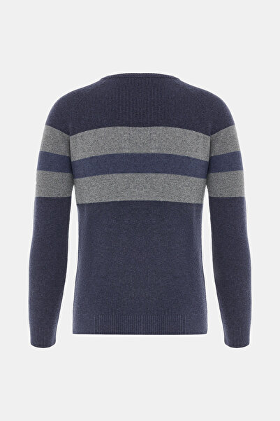 W Collection Gray Crew Neck Long Sleeve Sweater