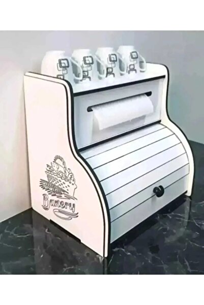 ADIMSAN New Bread Box-yeni Ekmeklik,havluluk,baharat Rafı
