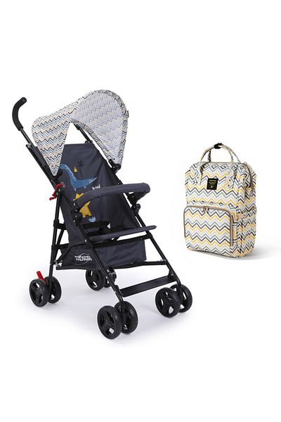 TEKNUM Teknum-Stroller & Diaper Bag-Yellow wave
