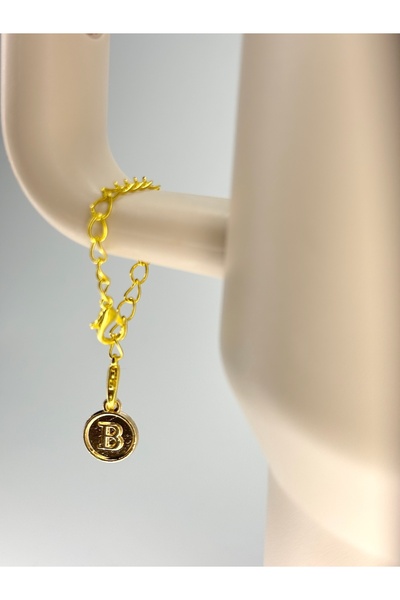 YuccaCo Accessorize Your Life ملحق متوافق مع الترمس الذهبي بحرف B/حلية الترمس...