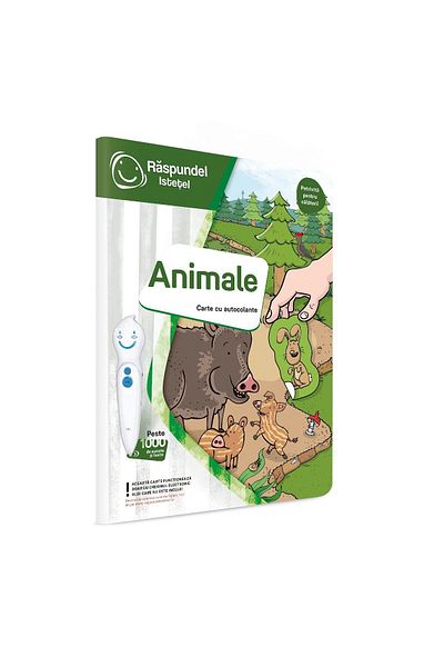 Raspundel Istetel , Carte Cu Autocolante, Animale