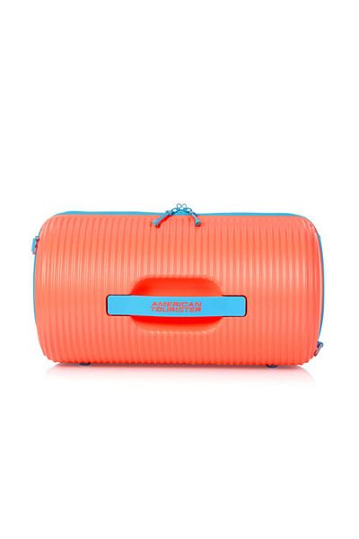 American Tourister Rollio Duffle - Coral / Blue - 1 Years Global Warranty