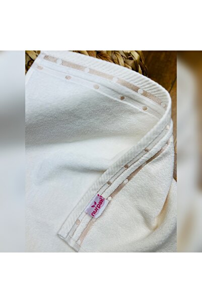 Nurpak 100% Cotton 50X90 cm Leaf Velvet Hand Towel