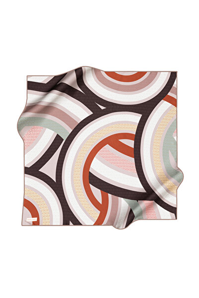 Pierre Cardin Φουλάρι από κρεπ σατέν Pierre Cardin με γεωμετρικά σχέδια