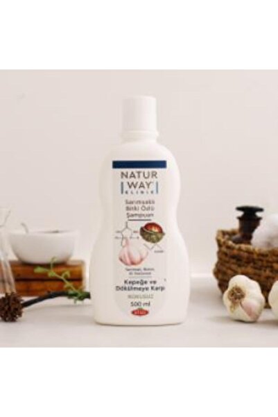 Naturway Otacı Otacı Naturway Klinik Sarımsaklı Kepeğe Ve Dökülmeye Karşı Şampuan 500 Ml