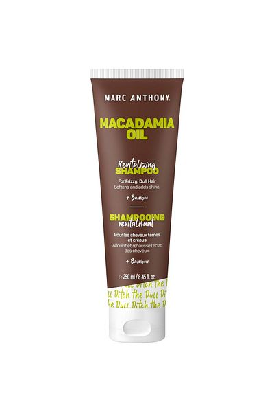 MARC ANTHONY Macadamia Oil - Revitalizing Shampoo, Infused With Bamboo - 250Ml