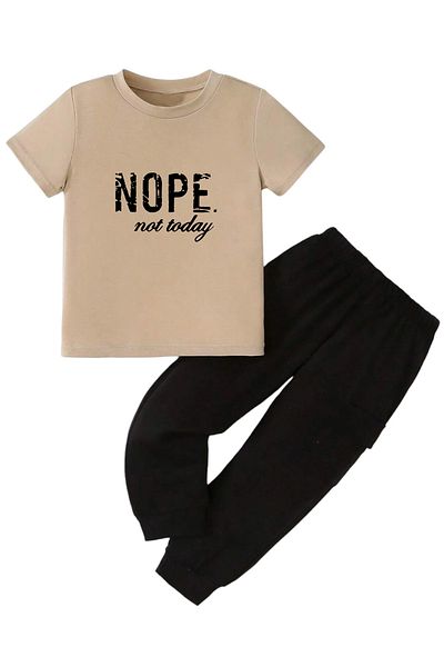 uyguntarz Σετ αθλητικών φόρμας Unisex Nope Not Today
