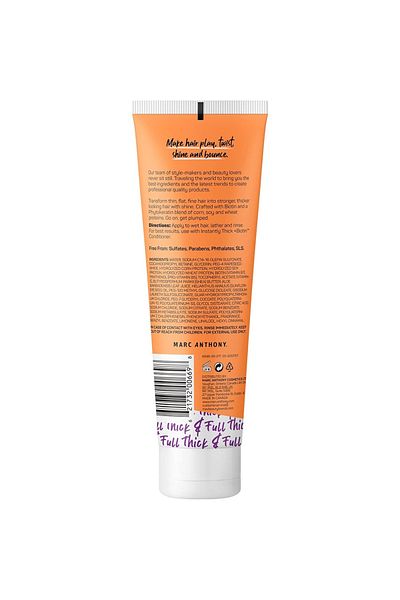 MARC ANTHONY Marc Anthony Instantly Thick - Plump And Lift Shampoo, Infused With Biotin - 250Ml