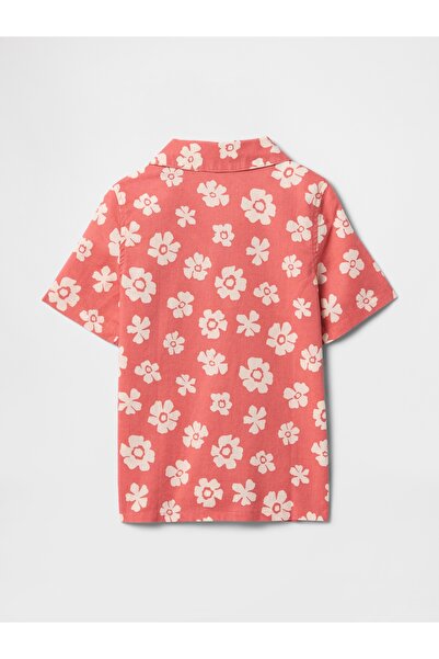 GAP Erkek Bebek Çok Renkli Keten Karışımlı Gömlek