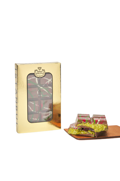Şekerci Cafer Erol Dubai Çikolatası - Gold Pencereli Kutu 185gr
