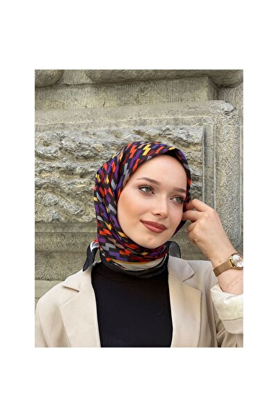 Ladureipek Ladure Silk Women's Colorful Soft Soft Scarf