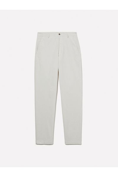 Sisley Ανδρικό παντελόνι Chino από βαμβακερό μείγμα με τσέπες
