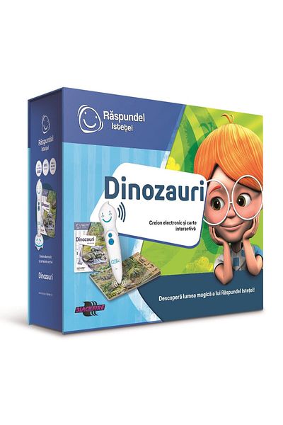Raspundel Istetel Pachet , Creion Si Carte Dinozauri
