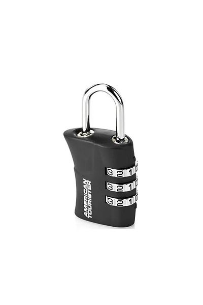 American Tourister Tsa 3 Dial Combination Lock - Black