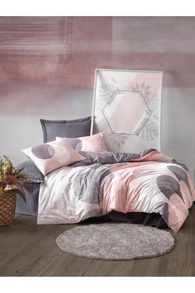 Cotton Box Set cuvertură dublă Leron Gri