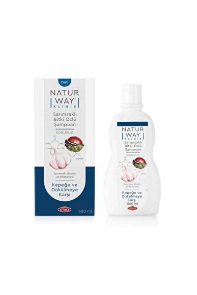 Rodrigo Otacı Naturway Klinik Sarımsaklı Şampuan 500 ml Kokusuz