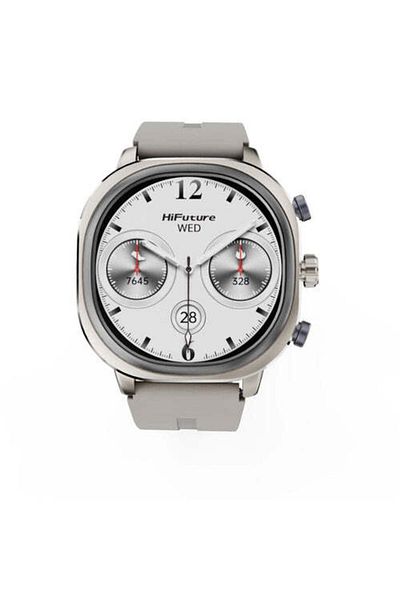 HiFuture AIX Lite Dual Core Smartwatch with Extra Belt, 1.43" AMOLED Display, Gorilla Glass, 1 ATM Waterproof